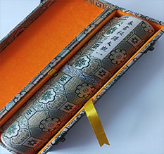 内江书画装裱案例